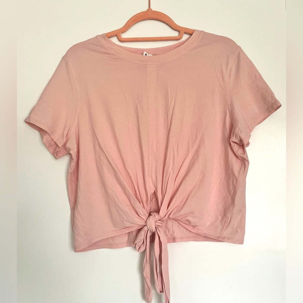 lululemon athletica Pink Short Sleeve Tee